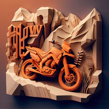 3D model KTM Adventure (STL)